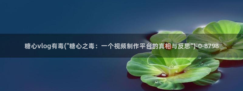 糖心vlog全部演员