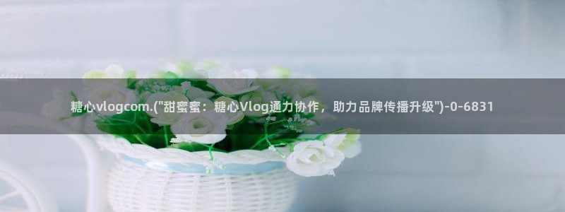 糖心·vlog
